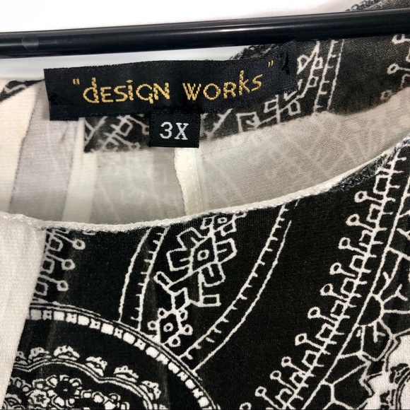 Design Works Women’s Plus Size Blouse 3X - Picture 3 of 7